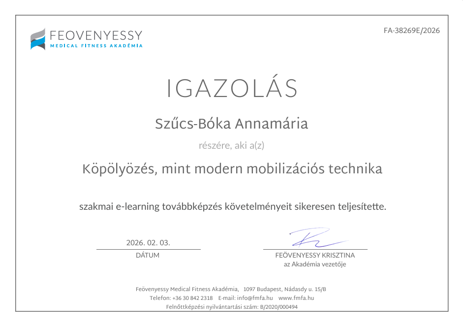 Tanúsítvány